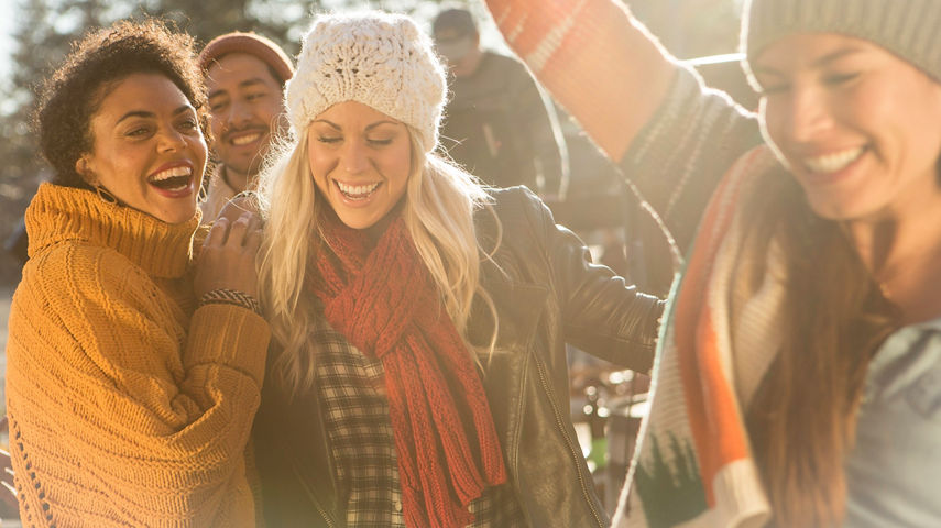Young and Independents dance at local concert in the village at Heavenly Mountain Resort, CA.