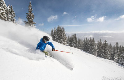 Young independents ski Peak 6 in Breckenridge, CO.