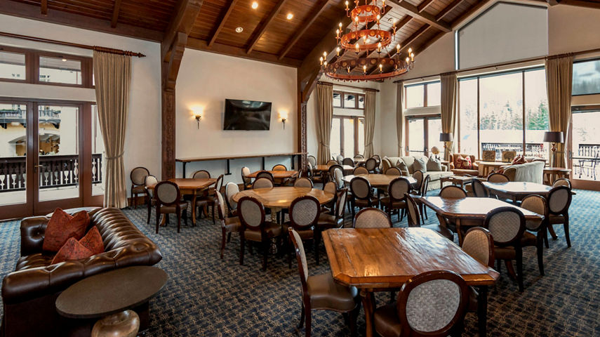 The Great Room at The Arrabelle in Vail, CO.