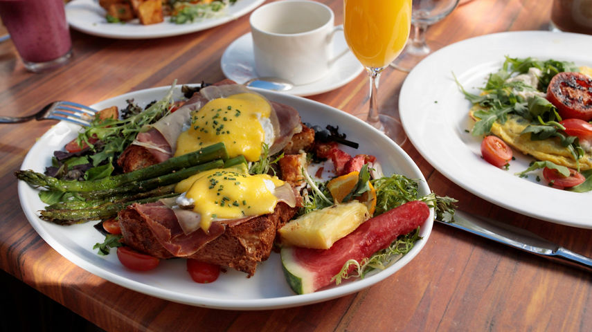 Brunch at The Lodge at Vail's Cucina Rustica in Vail, CO.