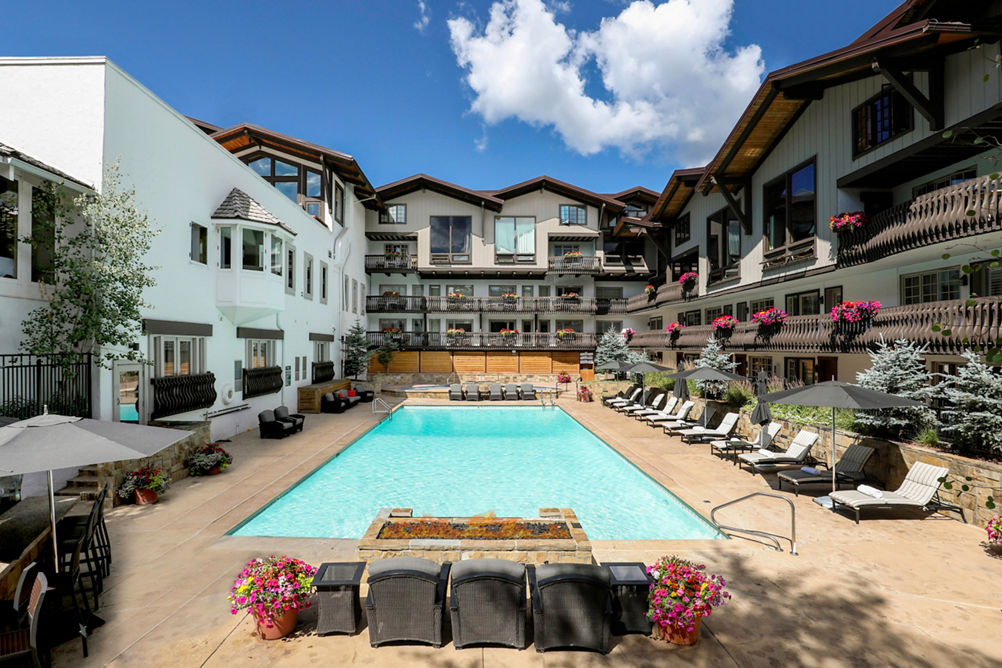 Pool at The Lodge at Vail in Vail, CO.