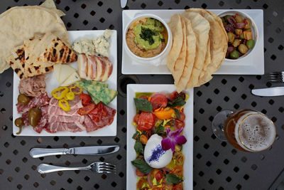 Appetizer at The Tavern restaurant at The Arrabelle in Vail, CO.