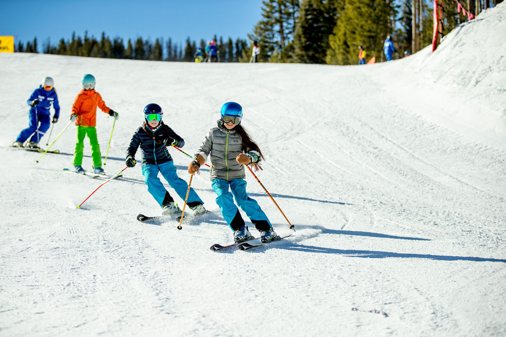 Kids Ski School at Vail, CO