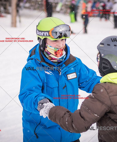 Snowboarders Take Lesson with Boston Mills Instructor