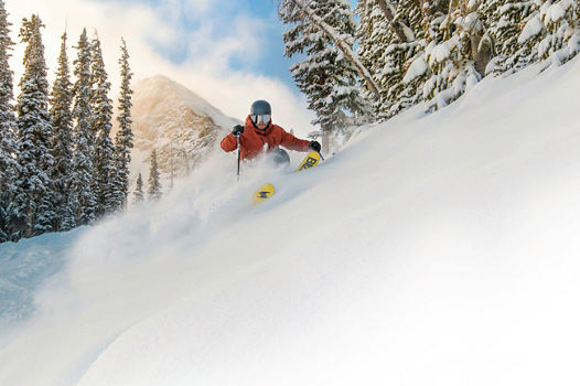 Skiing in Crested Butte, CO.