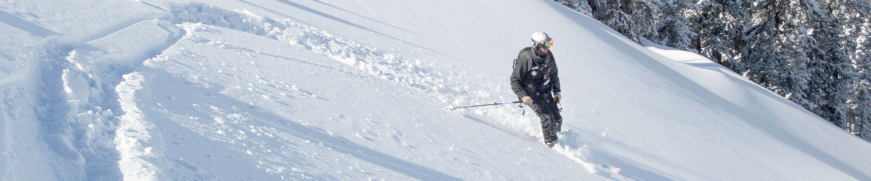 Powder cat skiing in bowls Keystone, CO
