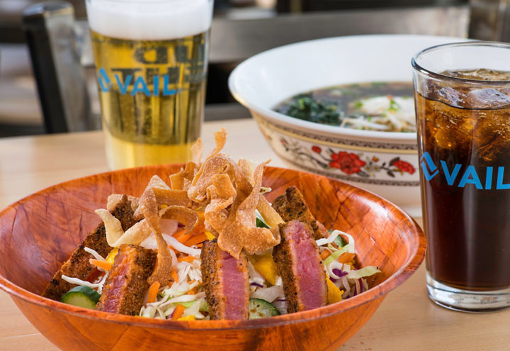 Lunch at Mid Vail in Vail, CO.