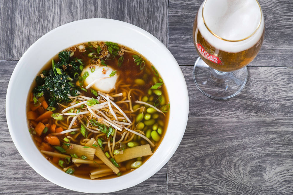 Lunch at Mid Vail in Vail, CO.