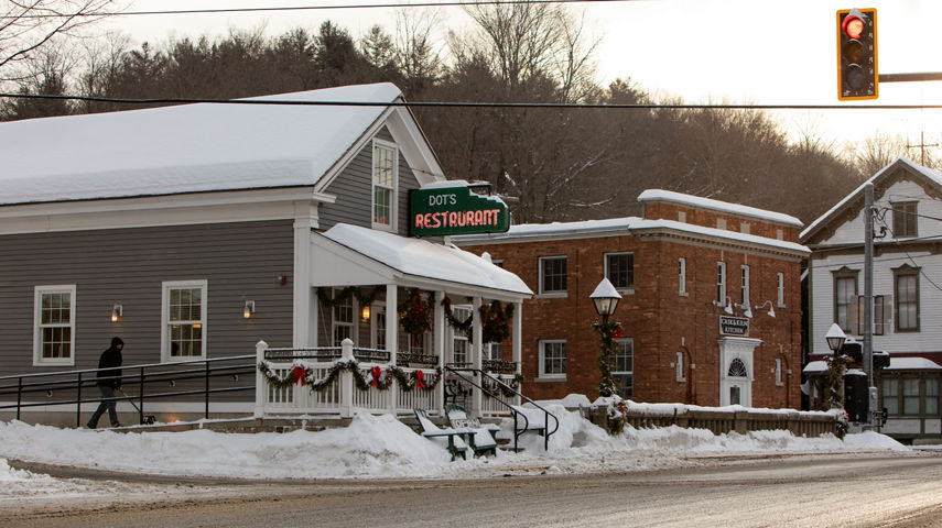 Dots Restaurant in Downtown Wilmington Near Mount Snow