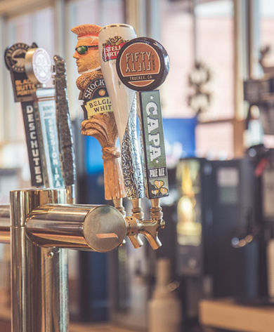 Beer Taps at the Lodge at Big Springs