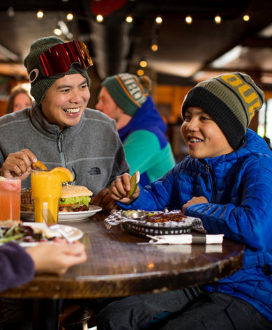 Dusty's Bar and Restaurant in Whistler Blackcomb.