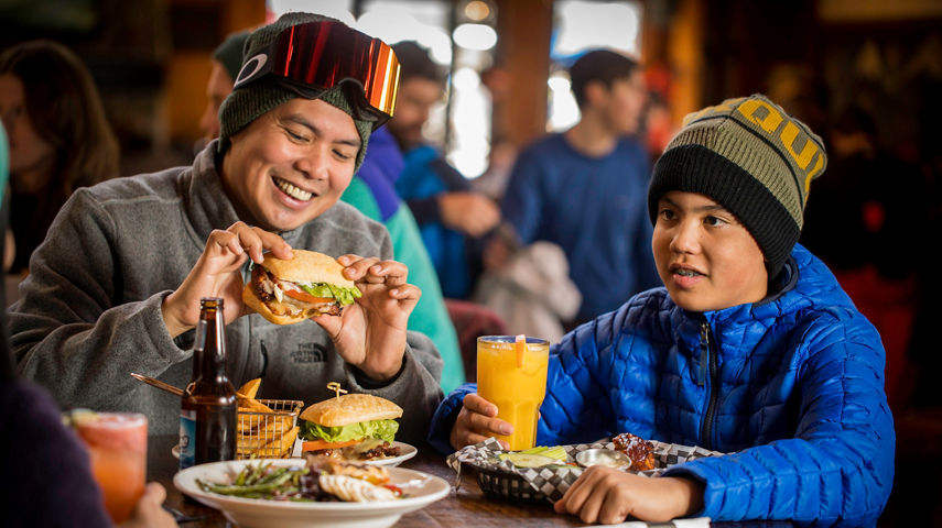 Dusty's Bar and Restaurant in Whistler Blackcomb.