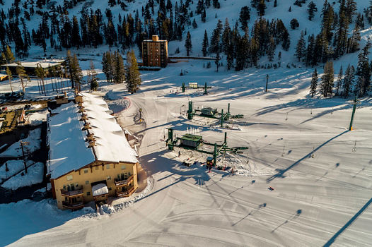 Drone Footage of Kirkwood Resort