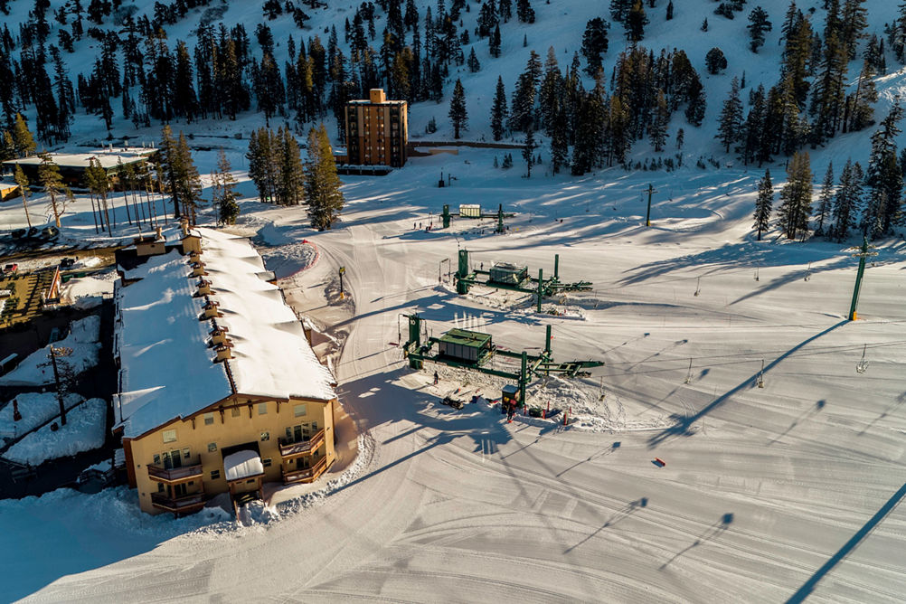 Drone Footage of Kirkwood Resort