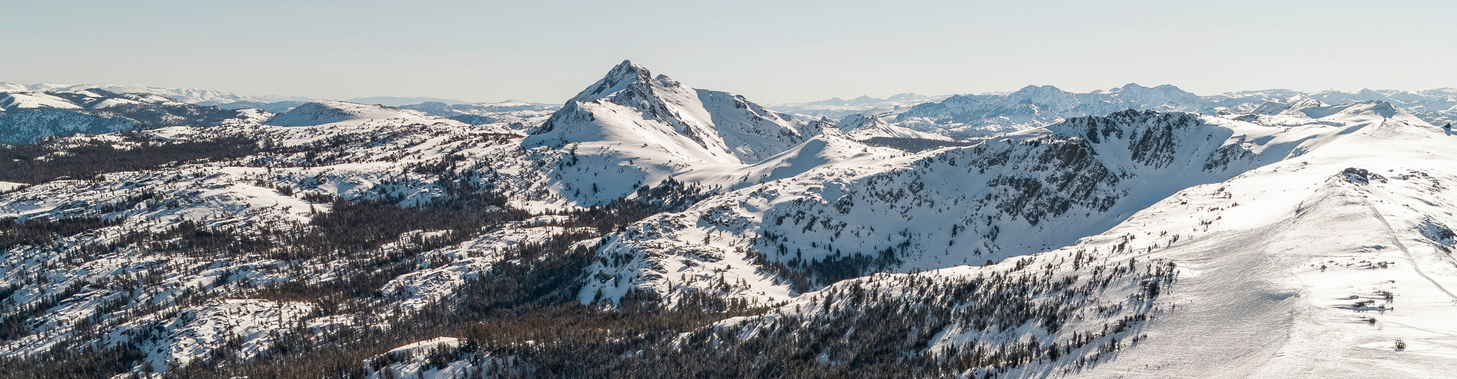 Scenic Drone Footage of Kirkwood Resort