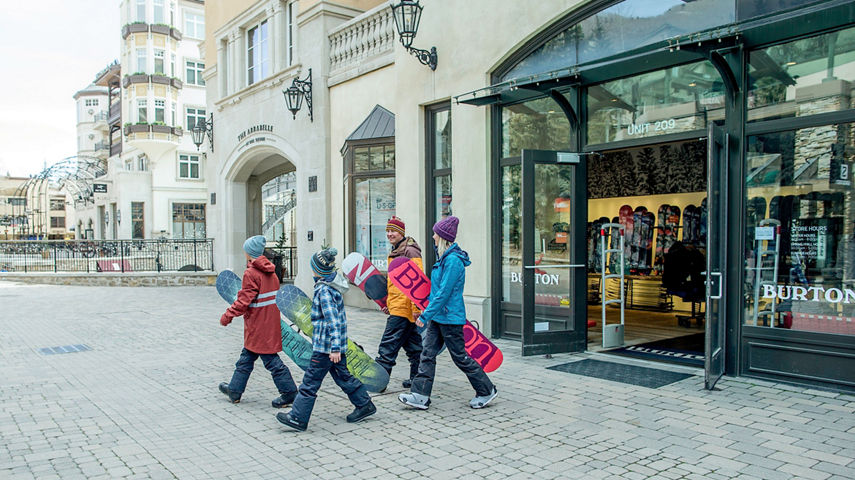 Shops in Vail