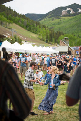 2018 Blues Brews and BBQ Festival in Beaver Creek, CO.