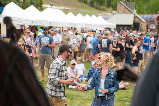 2018 Blues Brews and BBQ Festival in Beaver Creek, CO.