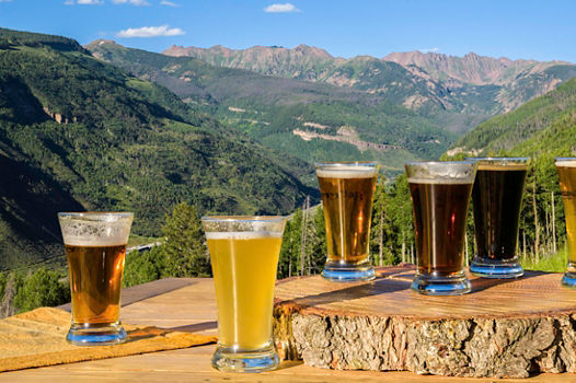 Craft beer in Vail, CO.