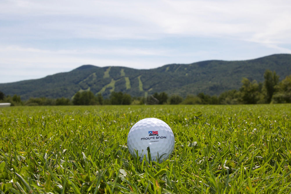 Golf Ball on Mount Snow Golf Course