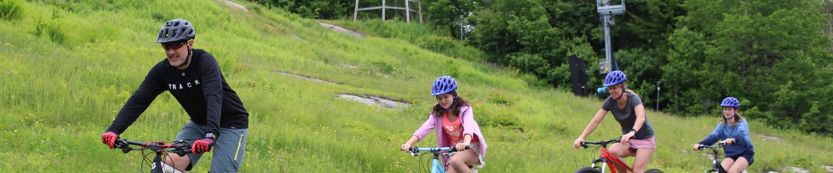 Family Mountain Bikes at Mount Snow