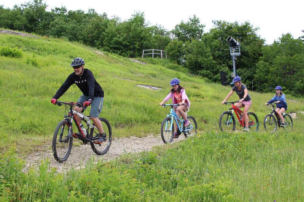 Family Mountain Bikes at Mount Snow