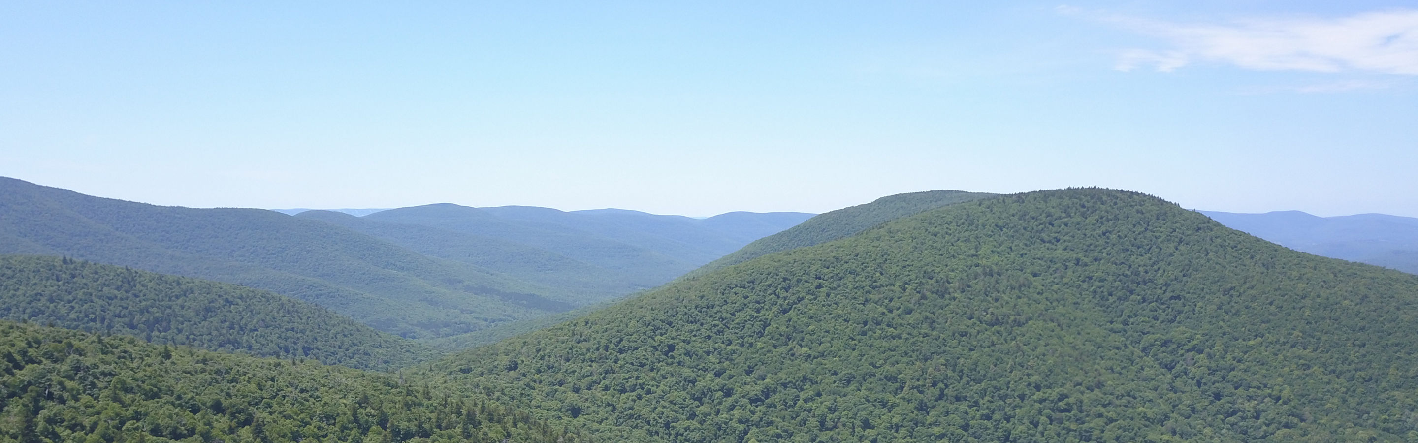 Summer Scenic Landscape Views During Summer Time at Hunter