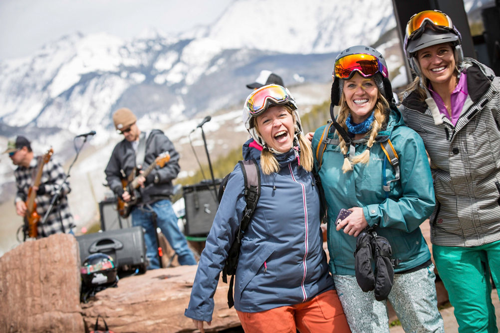 Spring Back to Vail mid-mountain concert series in Vail, CO.