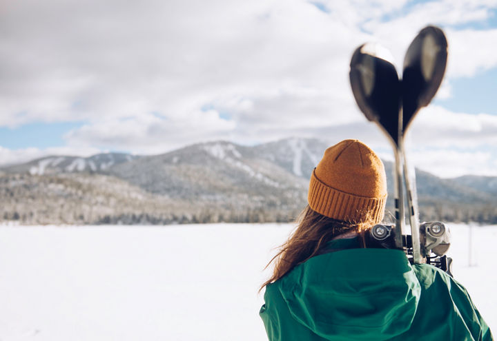 Skiing in Northstar, CA