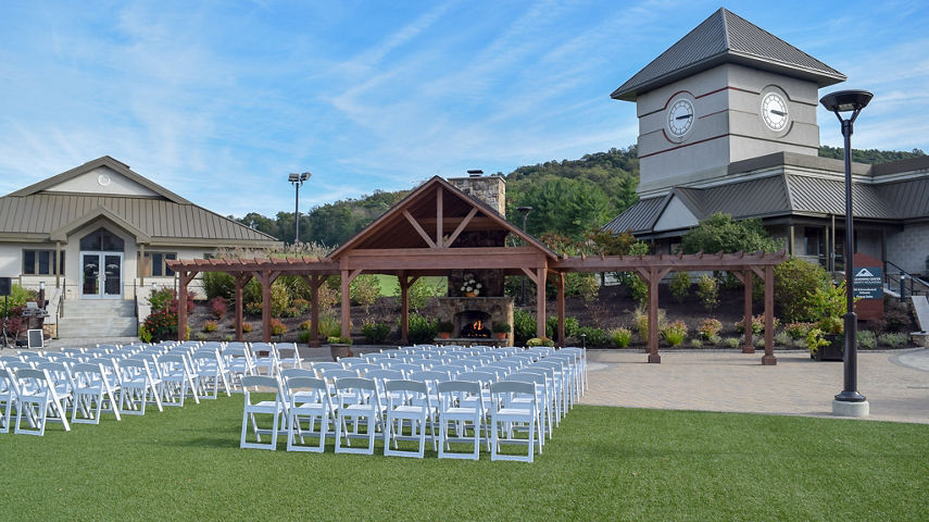 Wedding Venue Setup at Liberty Mountain