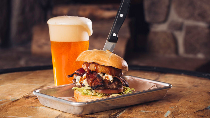 The Zephyr Lodge food and beverage in Northstar, CA.