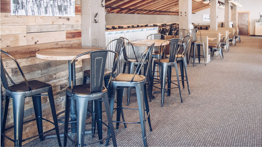 Interior of the Vista Loft at LABS at Northstar California