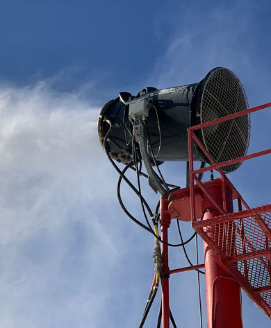 Snowmaking at Snow Creek