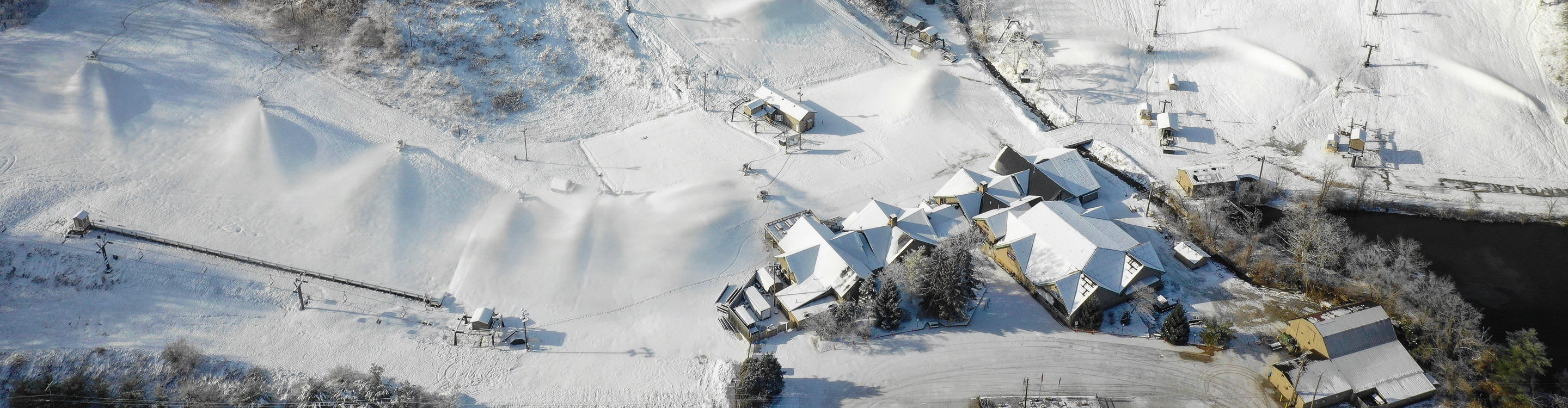 Aerial View of Boston Mills Ski Area