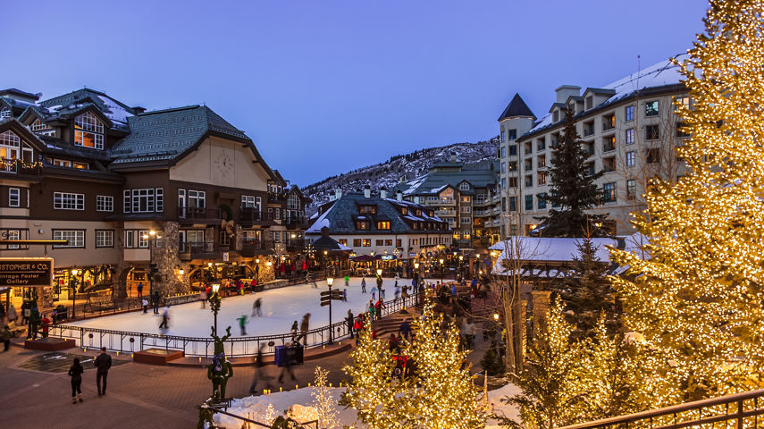 Beaver Creek Village at Dusk