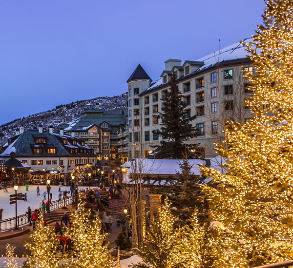 Beaver Creek Village at Dusk