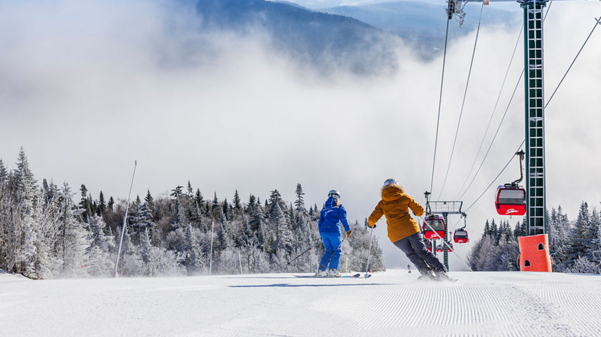 Women's Ski and Ride School on Mountain at Stowe Mountain Resort