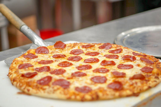 Pepperoni Pizza at Restaurant at Boston Mills 