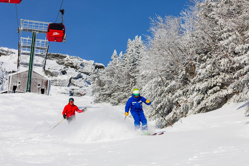 Ski and Ride School On-Mountain Guide at Stowe Mountain Resort