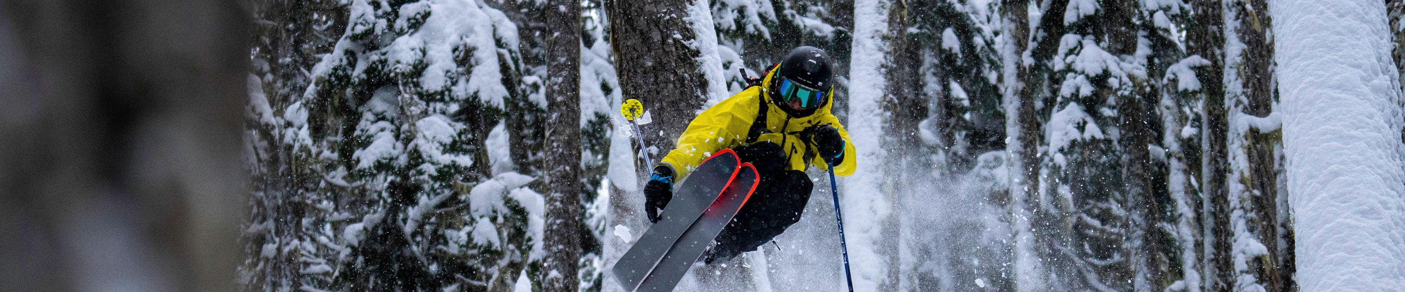 Skiing in Whistler Blackcomb.