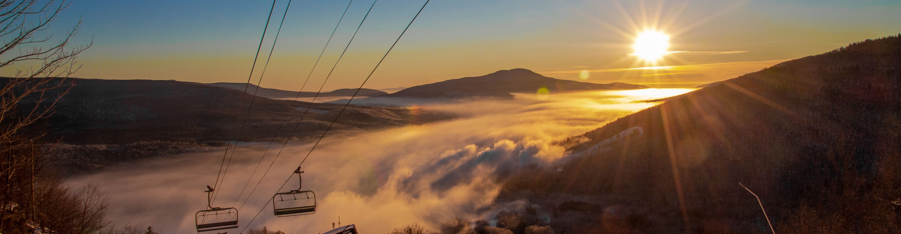 Sunrise at Hunter Mountain
