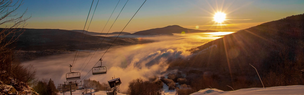 Sunrise at Hunter Mountain