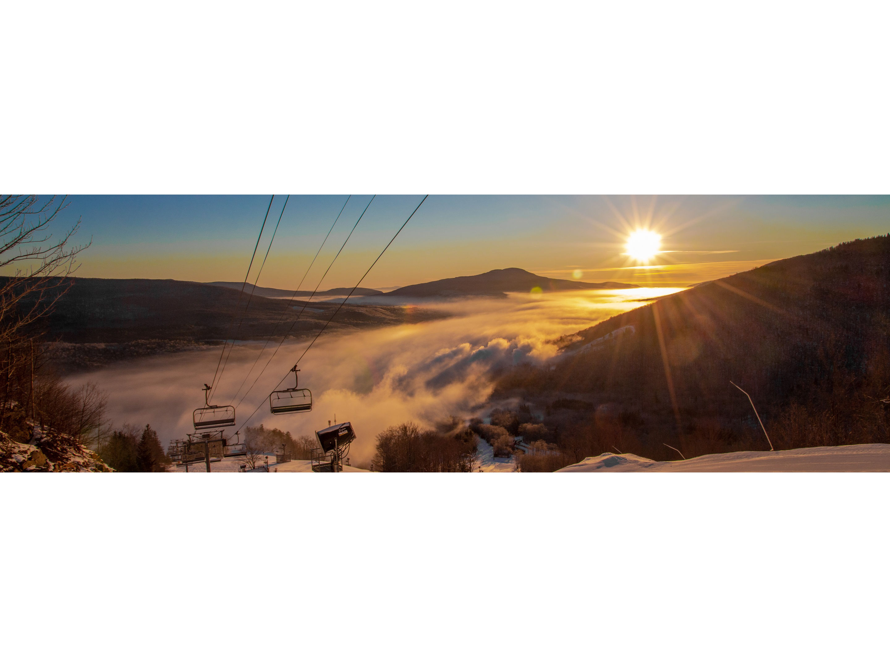 Sunrise at Hunter Mountain