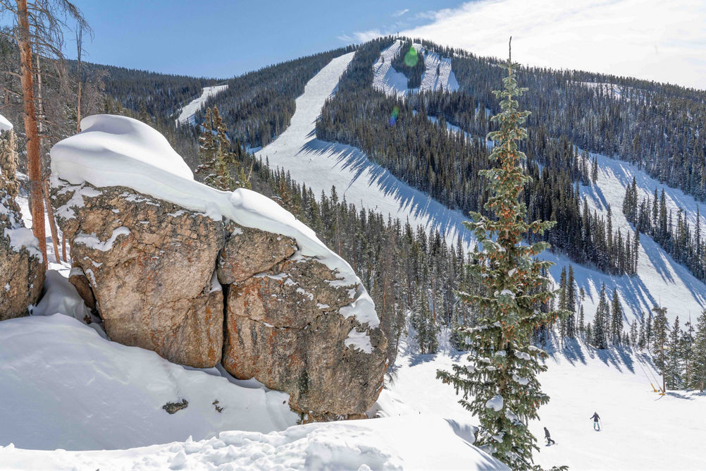 Scenic views of North Peak in Keystone, CO.