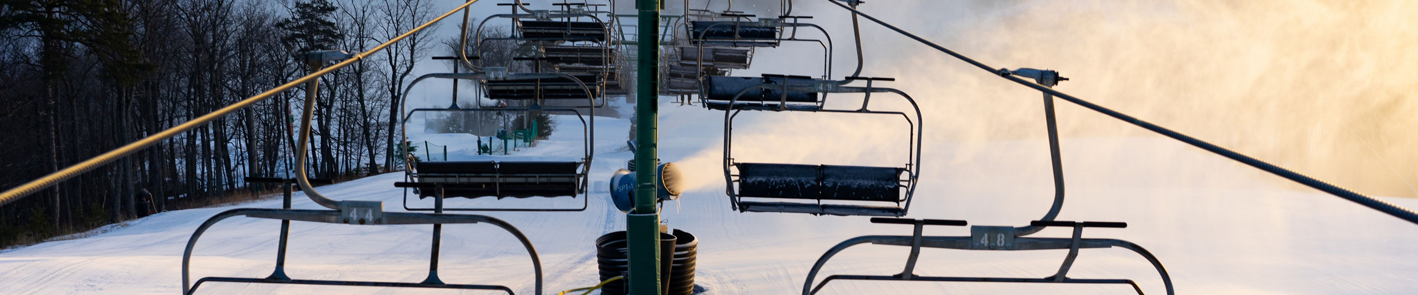 Snowgun Fires Under EZ Rider Quad at Whitetail 
