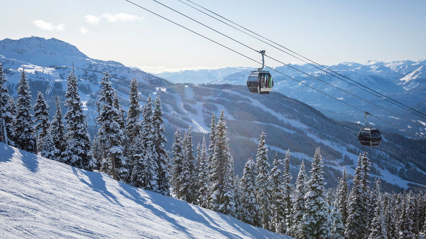 Blackcomb Gondola at Whistler Blackcomb