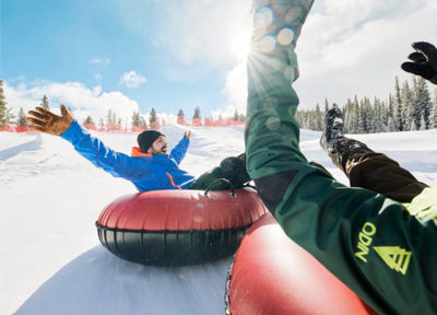 Tubing in Keystone, CO.