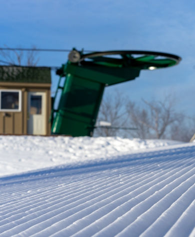 Fresh Corduroy in the Morning at Whitetail