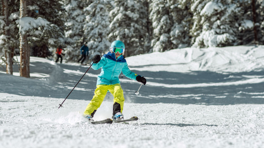 Family ski trip in Beaver Creek, CO
