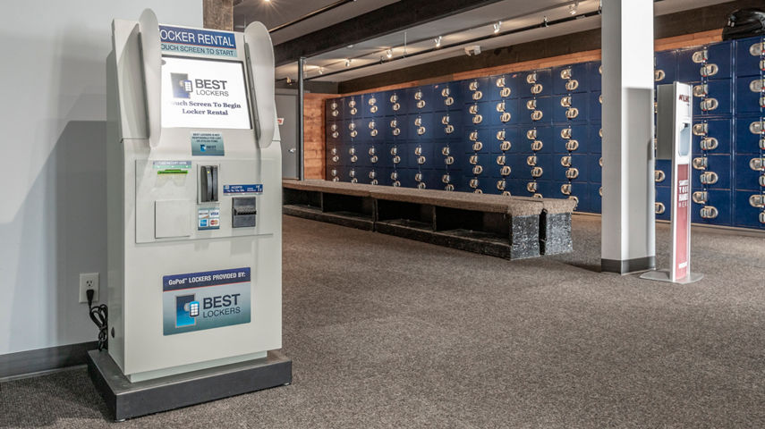 Locker Area at Wilmot Mountain